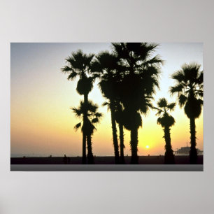 Pôster Santa Monica, Los Angeles, Califórnia, EUA