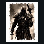 Poster Santa Ordem dos Cavaleiros Templários<br><div class="desc">Embarque numa jornada através do tempo com nossa refinada variedade de mercadorias Cavaleiros Templários, capturando a essência da coragem medieval e mística.</div>