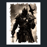 Poster Santa Ordem dos Cavaleiros Templários<br><div class="desc">Embarque numa jornada através do tempo com nossa refinada variedade de mercadorias Cavaleiros Templários, capturando a essência da coragem medieval e mística.</div>