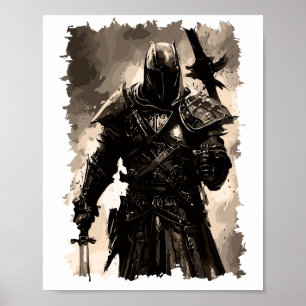 Poster Santa Ordem dos Cavaleiros Templários