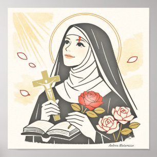 Poster Santa Rita de Cássia