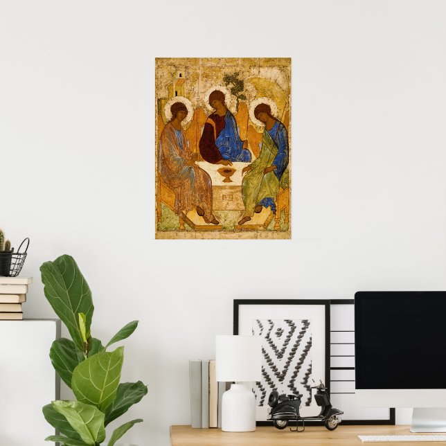 Poster Santa Trindade por Andrey Rublev (Escritório em casa)