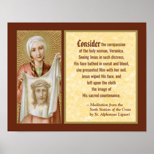 Poster Santa Verônica de Jerusalém (JM 60)