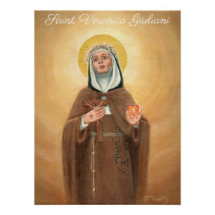 Pôster Santa Verônica Giuliani, Cartaz