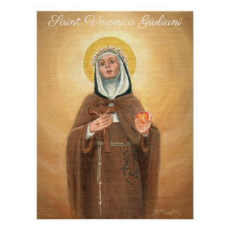 Pôster Santa Verônica Giuliani, Cartaz