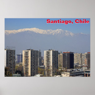 Poster Santiago, Chile