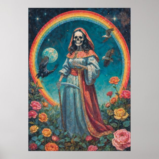 Poster Santisima muerte (Frente)