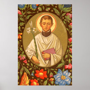 Pôster Santo Aloísio Gonzaga (PM 01) Cartaz 2