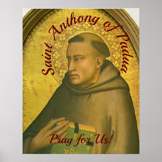 Poster Santo Anthony (Frente)