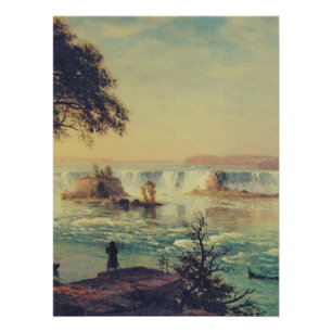 Pôster Santo Anthony Falls no Rio Mississippi