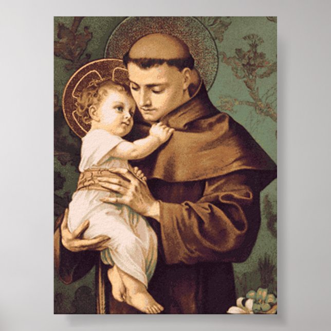 Poster Santo António de Pádua (Frente)