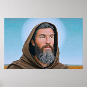 Poster Santo António o Abade: A Paz do Eremita do Deserto