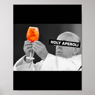 Poster Santo Aperoli X Pe Drip X Francis Spritz Clube Nov