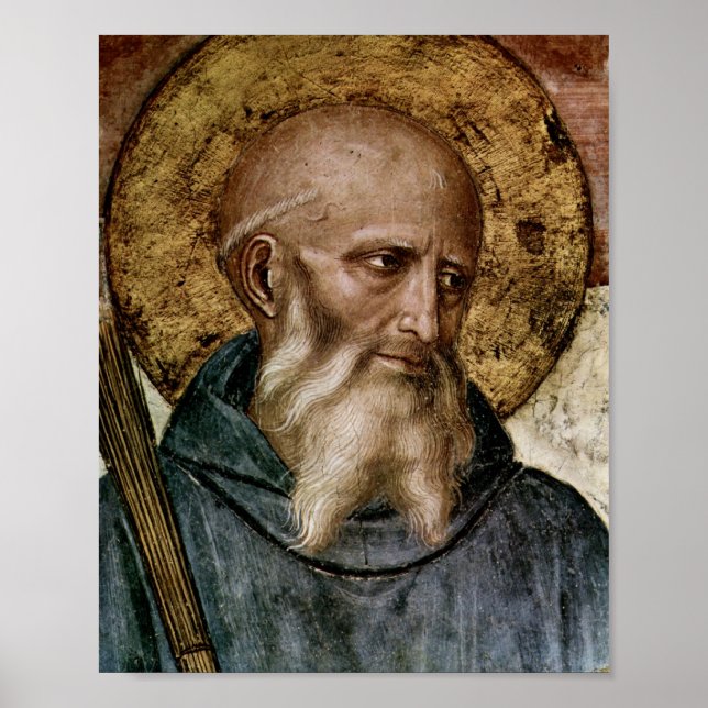 Poster Santo Benedict (Frente)