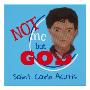 Pôster Santo Carlo Acutis