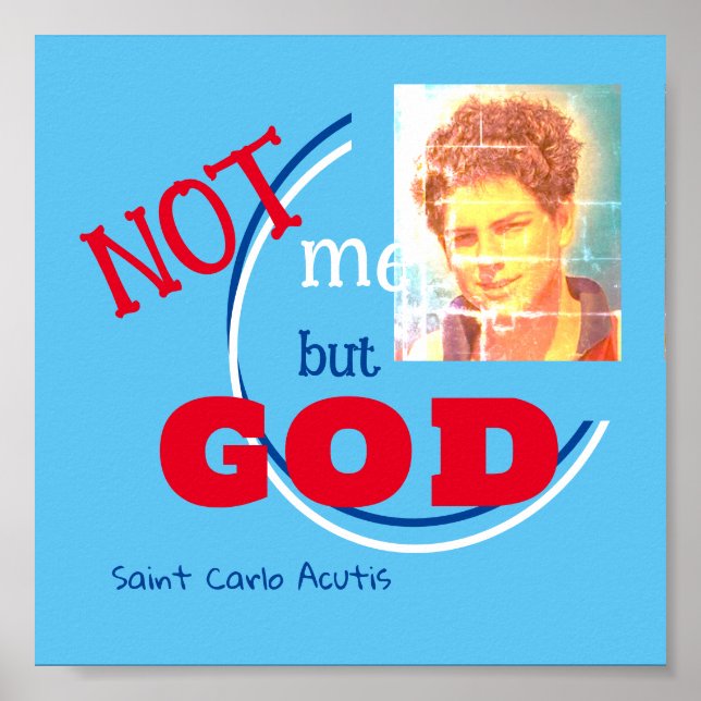 Poster Santo Carlo Acutis (Frente)