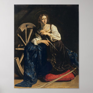 Poster Santo Catherine de Alexandria