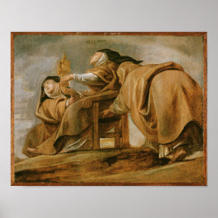 Poster Santo Clare de Assisi