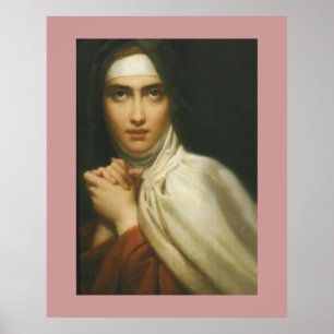 Poster santo de avila 24 x 30