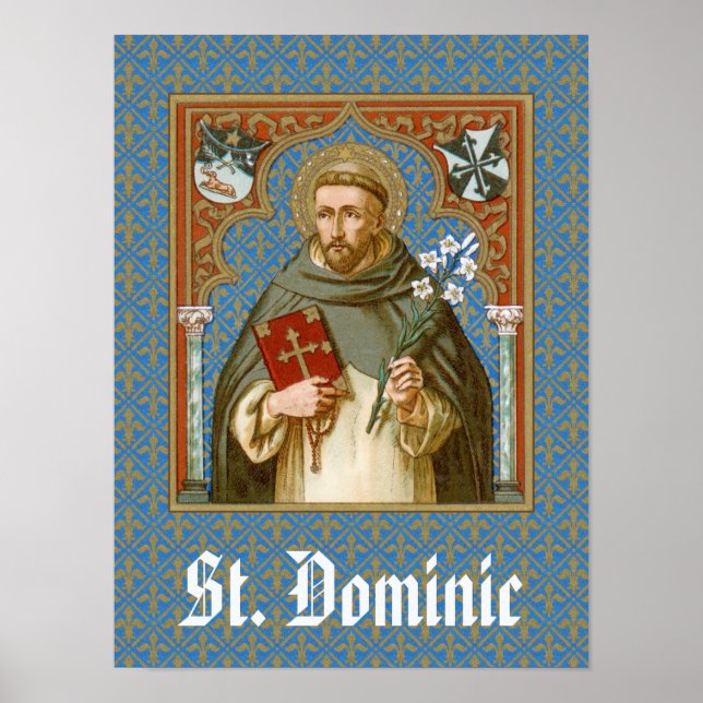 Poster Santo Domingo de Guzmán (BK 011) (Frente)
