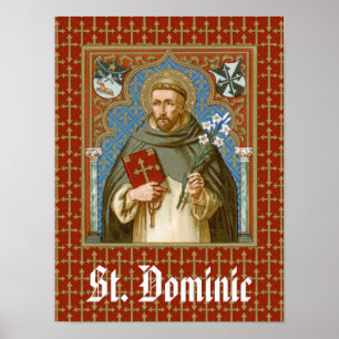 Poster Santo Domingos de Gusmão (BK 011)