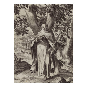 Pôster Santo Dominic Castilian padre católico