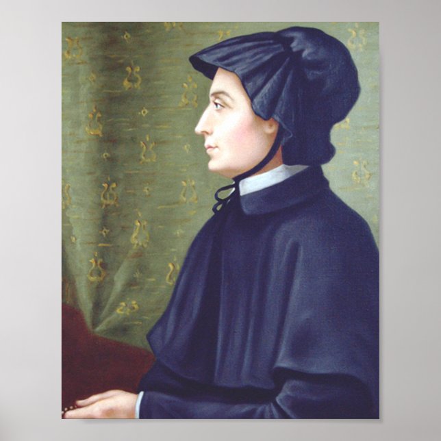 Poster Santo Elizabeth Ann Seton (Frente)