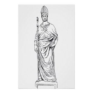 Pôster Santo Eloi Confessor e Bispo