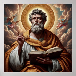 Poster Santo Filipe 0 5 x Tamanho 4" x 4" a 40" X 40"