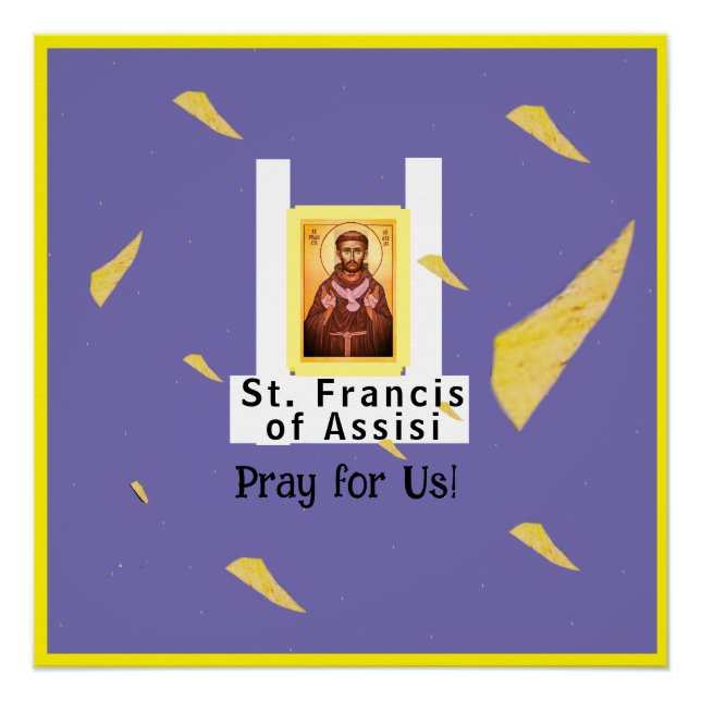 Pôster Santo Francis de Assisi (Frente)