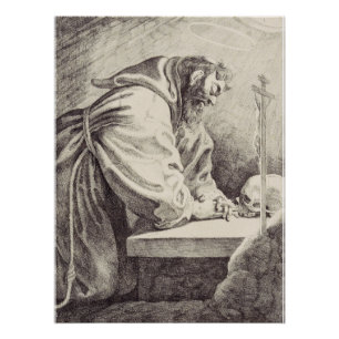Pôster Santo Francisco de Assis Fundador dos Franciscanos