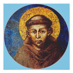 Pôster Santo Francisco de Assis O Cântico da Criação