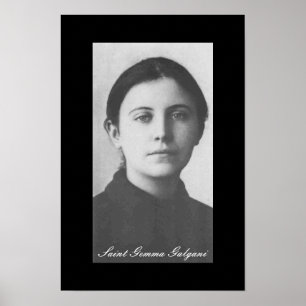 Pôster santo gemma galgani