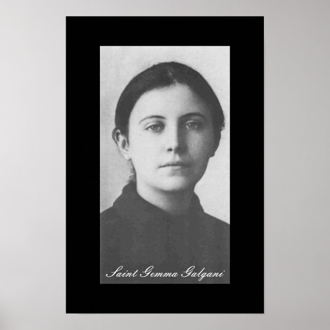 Pôster santo gemma galgani (Frente)