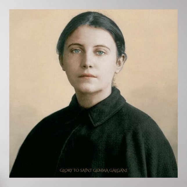 POSTER SANTO GEMMA GALGANI (Frente)