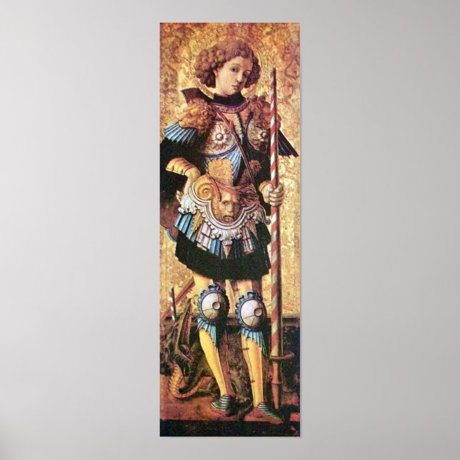 PÔSTER SANTO GEORGE E DRAGON (Frente)