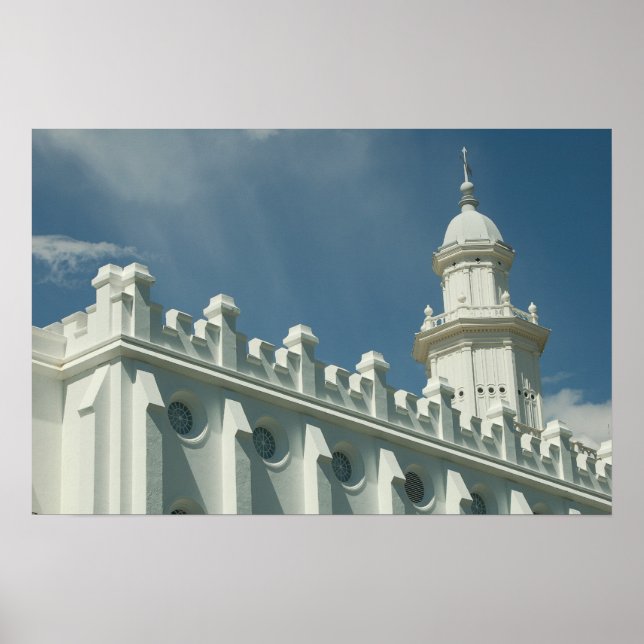 Pôster santo george Utah, Templo LDS (Frente)