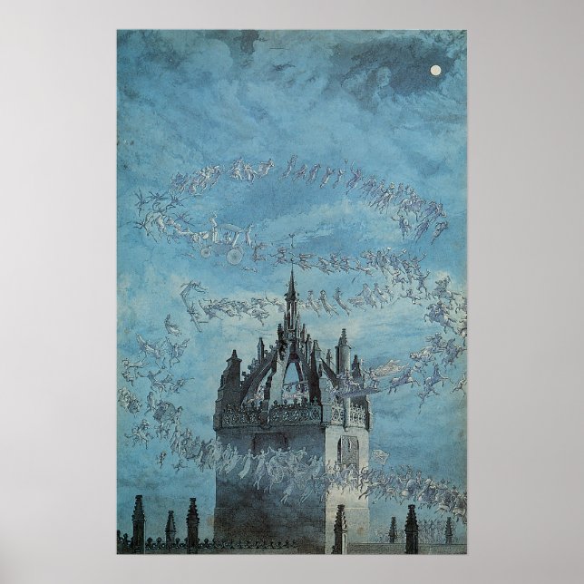 Poster Santo Giles - Os seus sinos por Charles Altamont D (Frente)