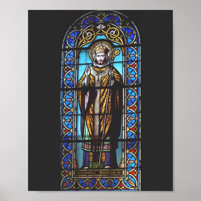 Poster Santo Hilary of Poitiers (Frente)
