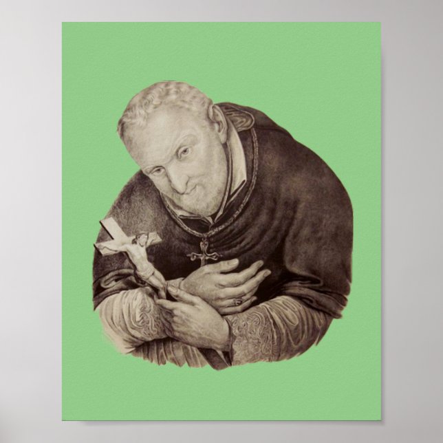 Poster Santo Italiano Alphonsus Liguori (Frente)