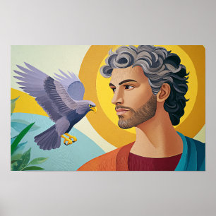 Poster Santo John, o Evangelista: A Águia da Revelação