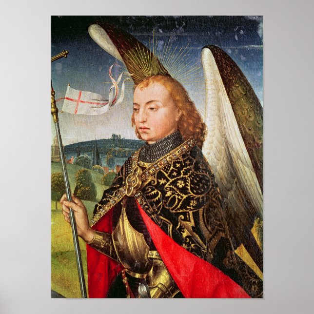 Pôster Santo Michael o Arcanjo, 1460-66 (Frente)