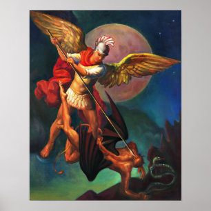 Poster Santo Michael, o Arcanjo Guerreiro