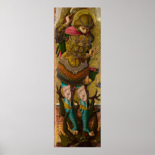 Poster Santo Michael por Carlo Crivelli