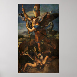 Poster Santo Michael Vanquishing Satã