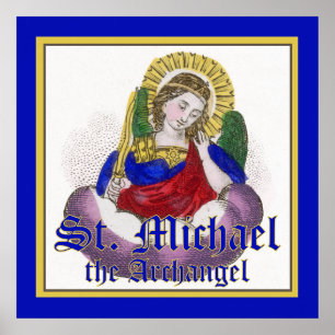 Poster Santo Miguel Arcanjo (M 009)