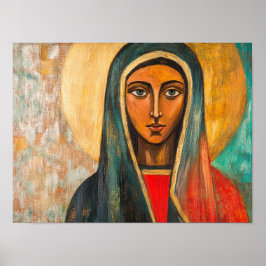 Poster Santo Monica - Mãe de Santo Augustine