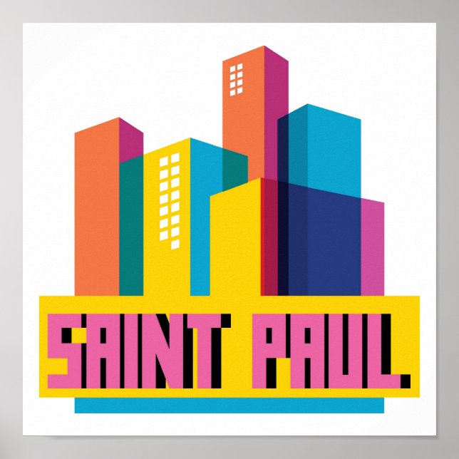 Pôster Santo Paul em Design (Frente)