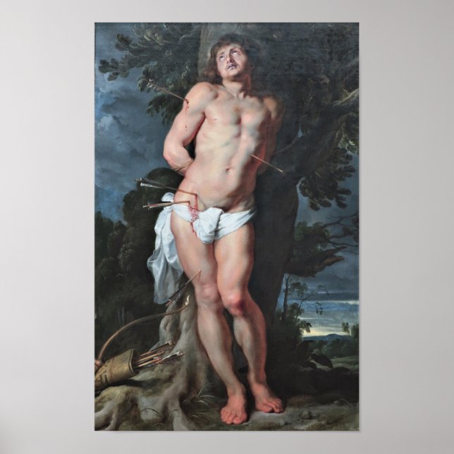 Poster Santo Sebastian (Frente)
