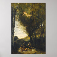 Santo Sebastian - Jean-Baptiste- Corot Fine Art